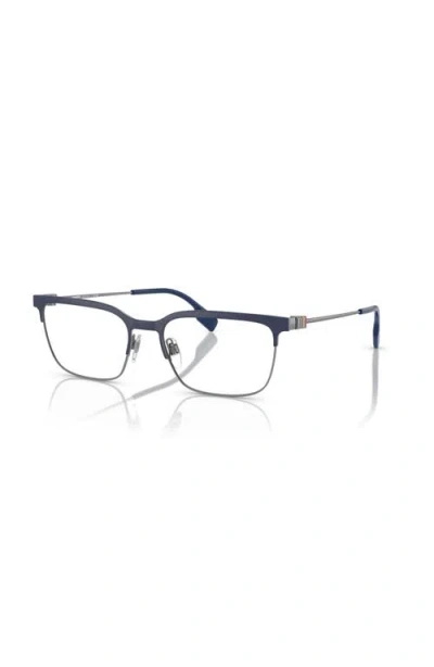 Burberry 56mm Square Optical Glasses In Brown