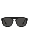 Burberry 57mm Square Sunglasses In Black
