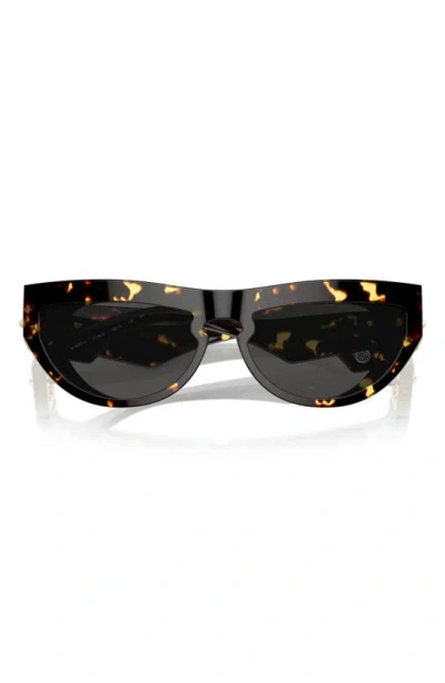 Burberry 58mm Cat Eye Sunglasses In Black