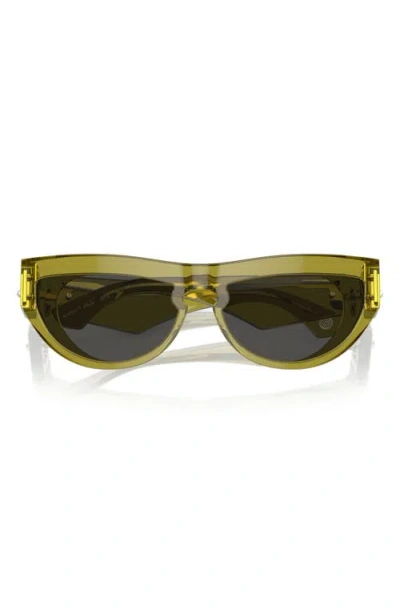 Burberry 58mm Cat Eye Sunglasses In Green