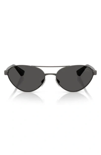 Burberry 58mm Pilot Sunglasses In Gray