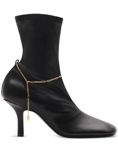 BURBERRY 75MM SLINKY LEGGING BOOTS