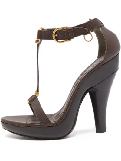 Pre-owned Burberry 808209 Brown