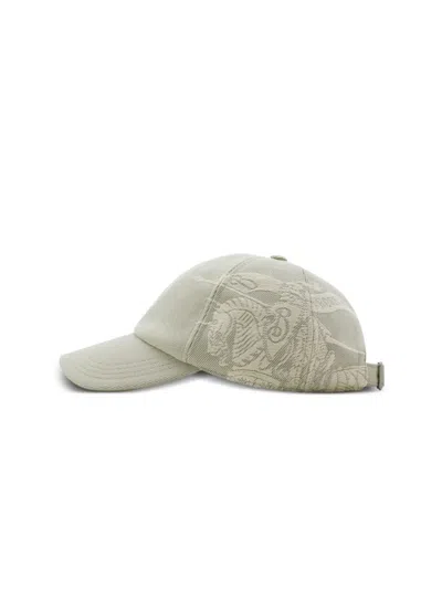 Burberry 8095005 Ekd Logo Baseball Cap In Multi