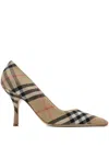 Burberry Archivio Check Baby Pumps