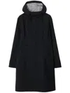 Burberry Hooded Parka In 黑色