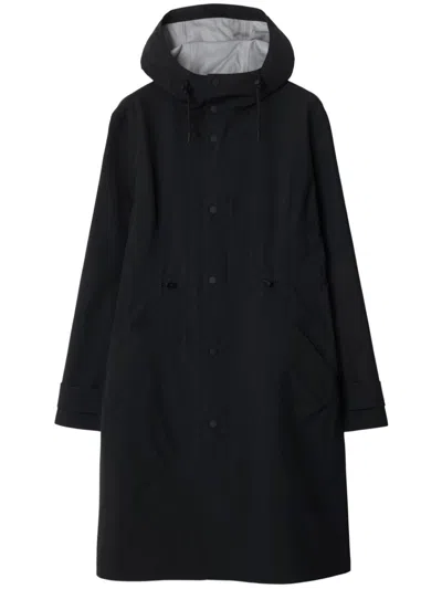 Burberry Hooded Parka In 黑色