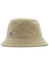 Burberry Equestrian Knight Embroidered Cotton Bucket Hat