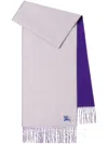 Burberry Equestrian Knight Cashmere Scarf
