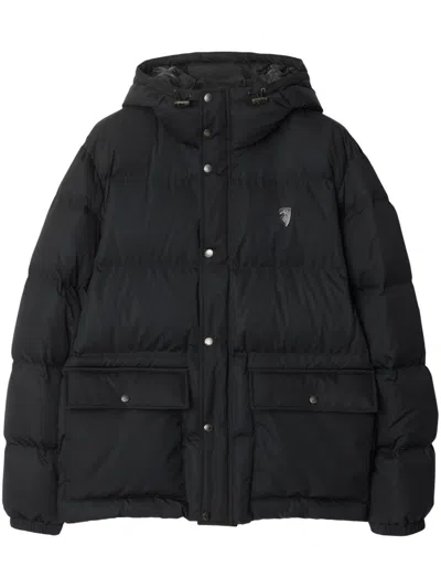 Burberry Down Jacket In 黑色