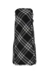 Burberry Midi Dress With Check Pattern