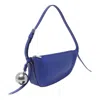 Burberry Shield Shoulder Bags Blue In Knight