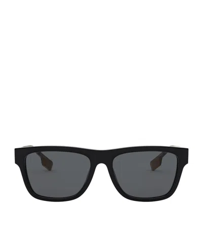 Burberry Acetate Be4293 Sunglasses In Black