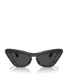 Burberry Dark Grey Cat Eye Ladies Sunglasses Be4421u 411287 51 In Grey