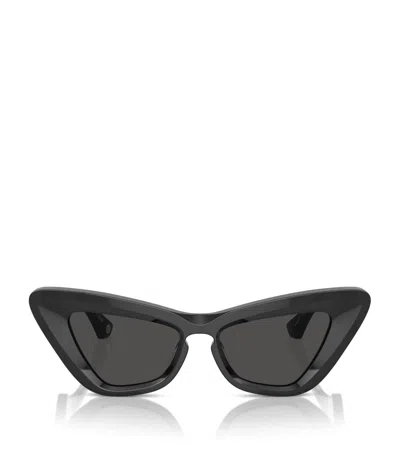 Burberry Dark Grey Cat Eye Ladies Sunglasses Be4421u 411287 51