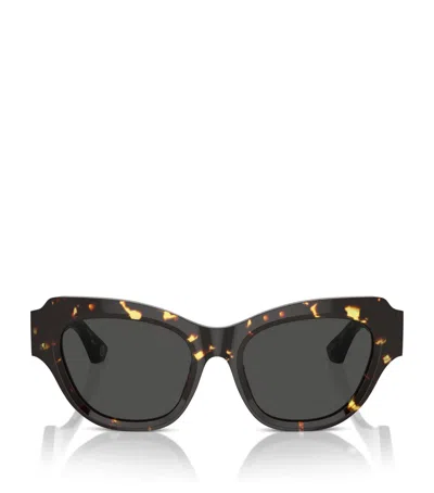 Burberry Acetate Be4423 Sunglasses In Black
