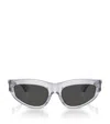 Burberry Acetate Be4425u Sunglasses In Grey