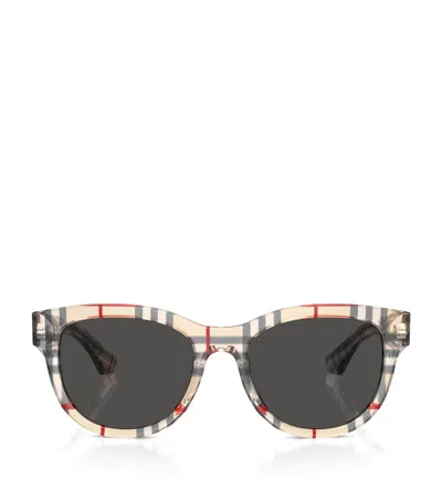 Burberry Acetate Be4432u Sunglasses In Grey