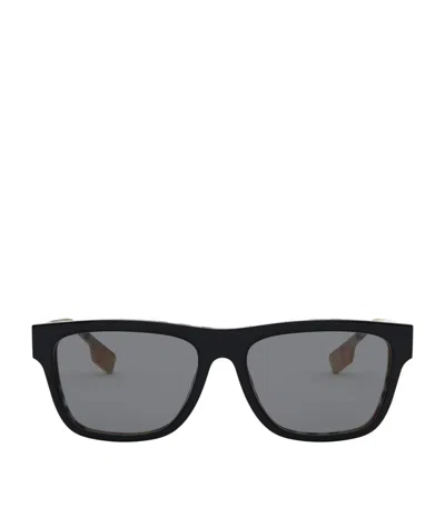 BURBERRY ACETATE SQUARE SUNGLASSES