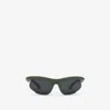Burberry Active Sport Sunglasses In Forest Green