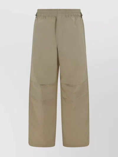 BURBERRY ADJUSTABLE DRAWSTRING WAISTBAND TROUSERS