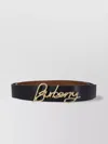Burberry Adjustable Reversible Belts Smooth Finish In Black