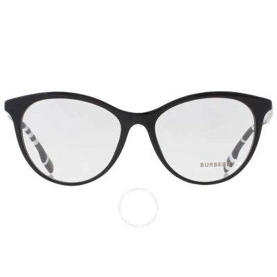 Burberry Aiden Demo Phantos Ladies Eyeglasses Be2325 4007 53 In Black