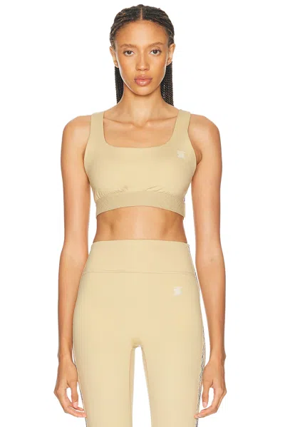 Burberry Alana Sports Bra In Sand