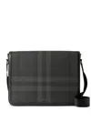 Burberry Check-pattern Messenger Bag