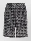 Burberry All Over Print Bermuda Shorts