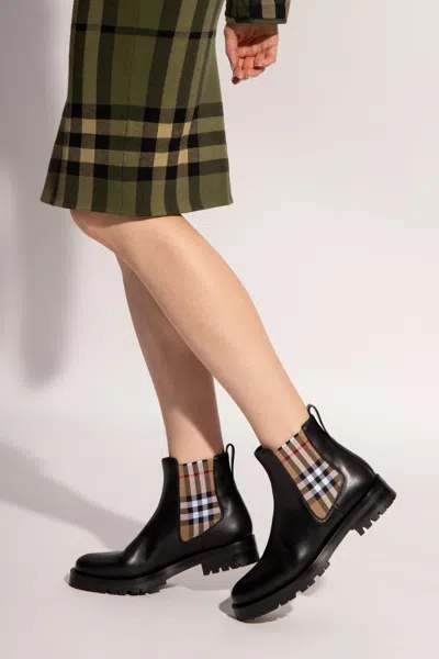 BURBERRY BURBERRY 'ALLOSTOCK' CHELSEA BOOTS