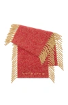 Burberry Alpaca Wool Blend Happy Scarf