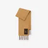 Burberry Alpaca Wool Blend Scarf In Brown