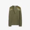 Burberry Alpaca Wool Blended Sweater In Acre