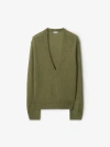 Burberry Alpaca Wool Blend Sweater In Acre