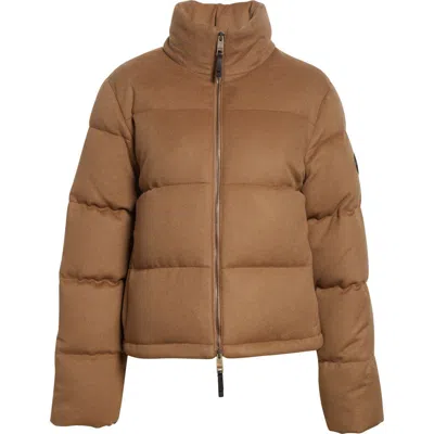 BURBERRY BURBERRY AMBLESIDE CASHMERE DOWN PUFFER JACKET