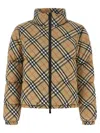 Burberry 'ambleside Check' Down Jacket In Brown