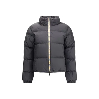 BURBERRY AMBLESIDE DOWN JACKET WITH BURBERRY DETAILS