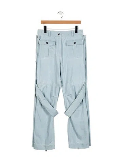 Pre-owned Burberry Amelia Straight Leg Jeans In Blue