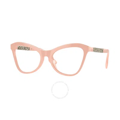 Burberry Angelica Demo Butterfly Ladies Eyeglasses Be2373u 4061 54 In Brown