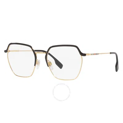 Burberry Angelica Demo Irregular Ladies Eyeglasses Be1371 1326 52