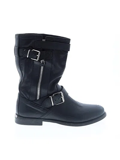 Pre-owned Burberry Ankle Boots In Black