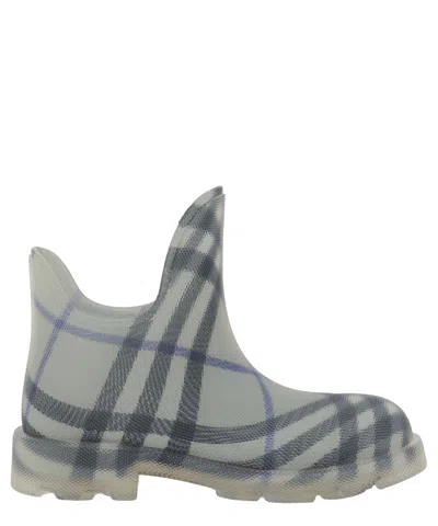 Burberry Ankle Boots In Grey