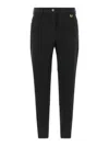 Burberry Tailored Trousers Featuring Button Detailing In Black