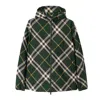Burberry Anorak Check-pattern Zipped Hooded Jacket