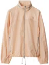Burberry Appliqué Jacket In Pink