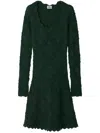 Burberry Aran Wool Blend Dress