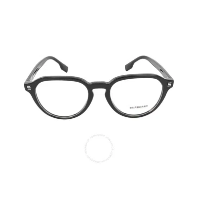 Burberry Archie Demo Oval Men's Eyeglasses Be2368 3001 52 In N/a