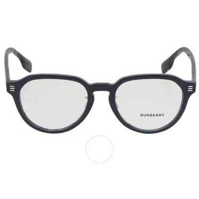 Burberry Archie Demo Phantos Men's Eyeglasses Be2368f 3956 52 In Blue / Navy