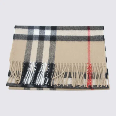 Burberry Archive Beige Cashmere Scarf